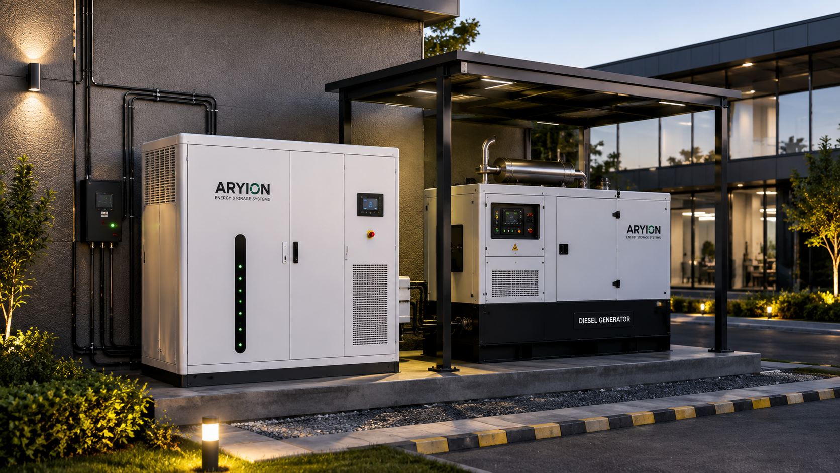 ARYION generator replacement installation